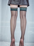 SSA silk club No.040 large peacock feather stockings(64)